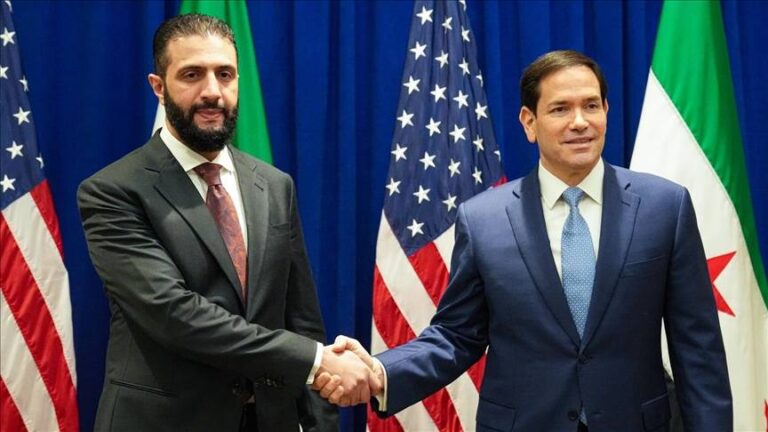 suriye cumhurbaskani sara abd disisleri bakani rubio ile new yorkta gorustu waLeU1wn