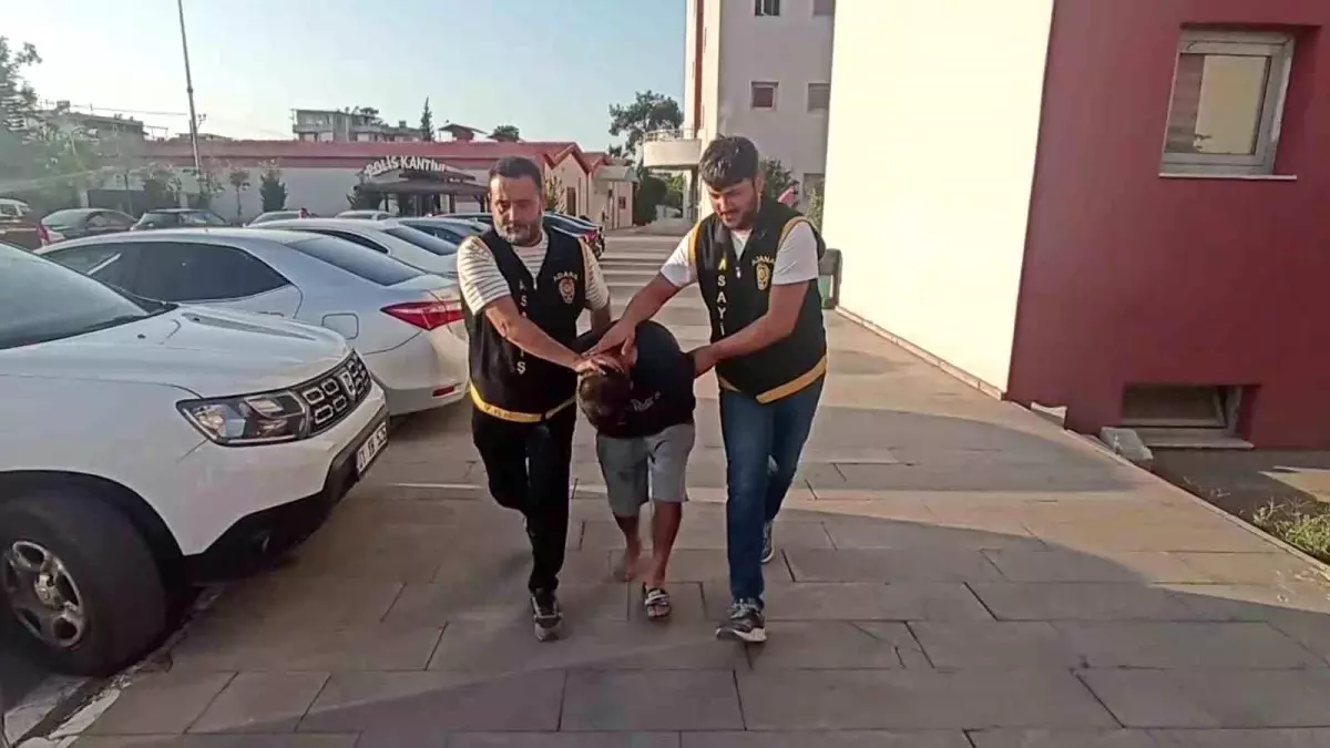 hirsizlik hukumlusu adanada yakalandi lKFWTqRL