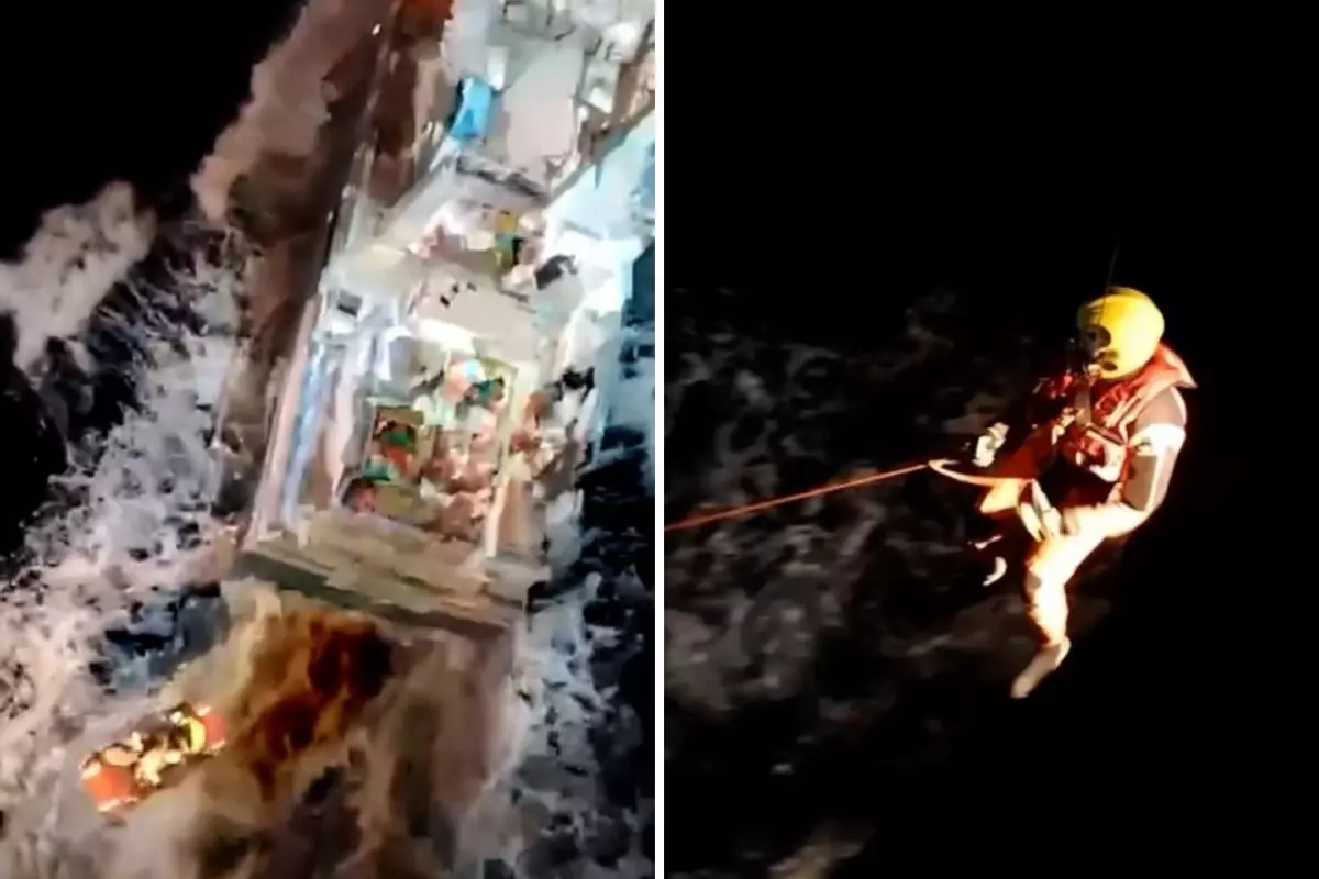 tekneleri orkalar tarafindan batirilan aile son anda kurtarildi QTVeX6dd.jpg