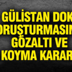 Gülistan Doku Davasında Gözaltılar ve Eşyalara El Koyma İşlemleri
