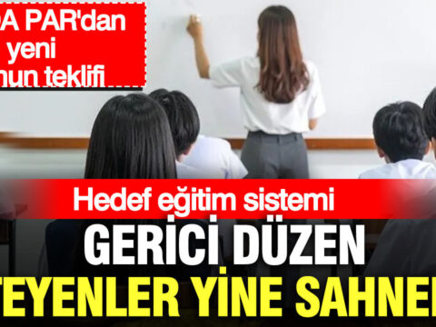 Gerici duzen isteyenler yine sahnede hedef egitim sistemi zps1a63r