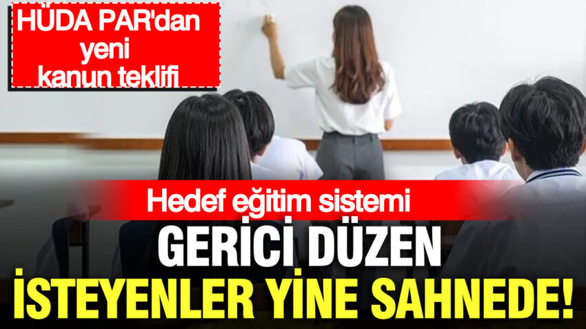 Gerici duzen isteyenler yine sahnede hedef egitim sistemi zps1a63r
